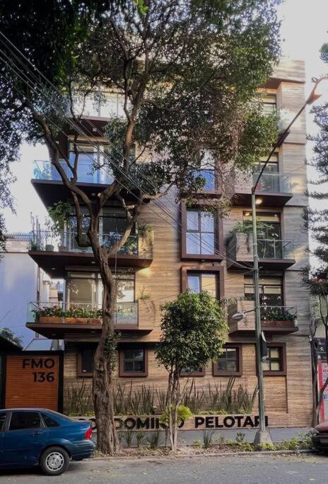 墨西哥城Departamento Nuevo En El Corazon De La Condesa公寓 外观 照片